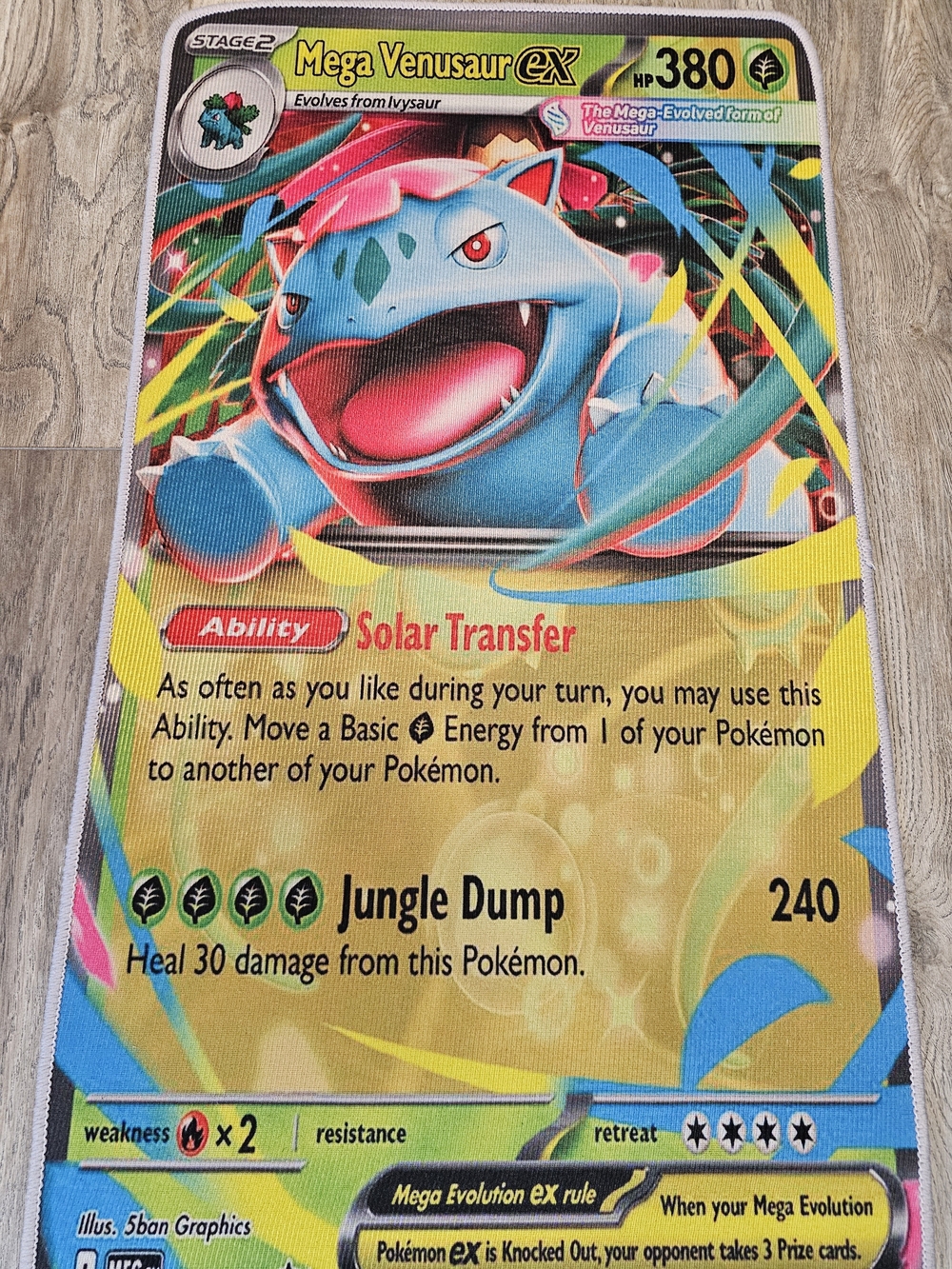 Pokémon Mega Venusaur EX Rug